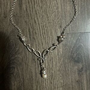 Brighton flower chain necklace